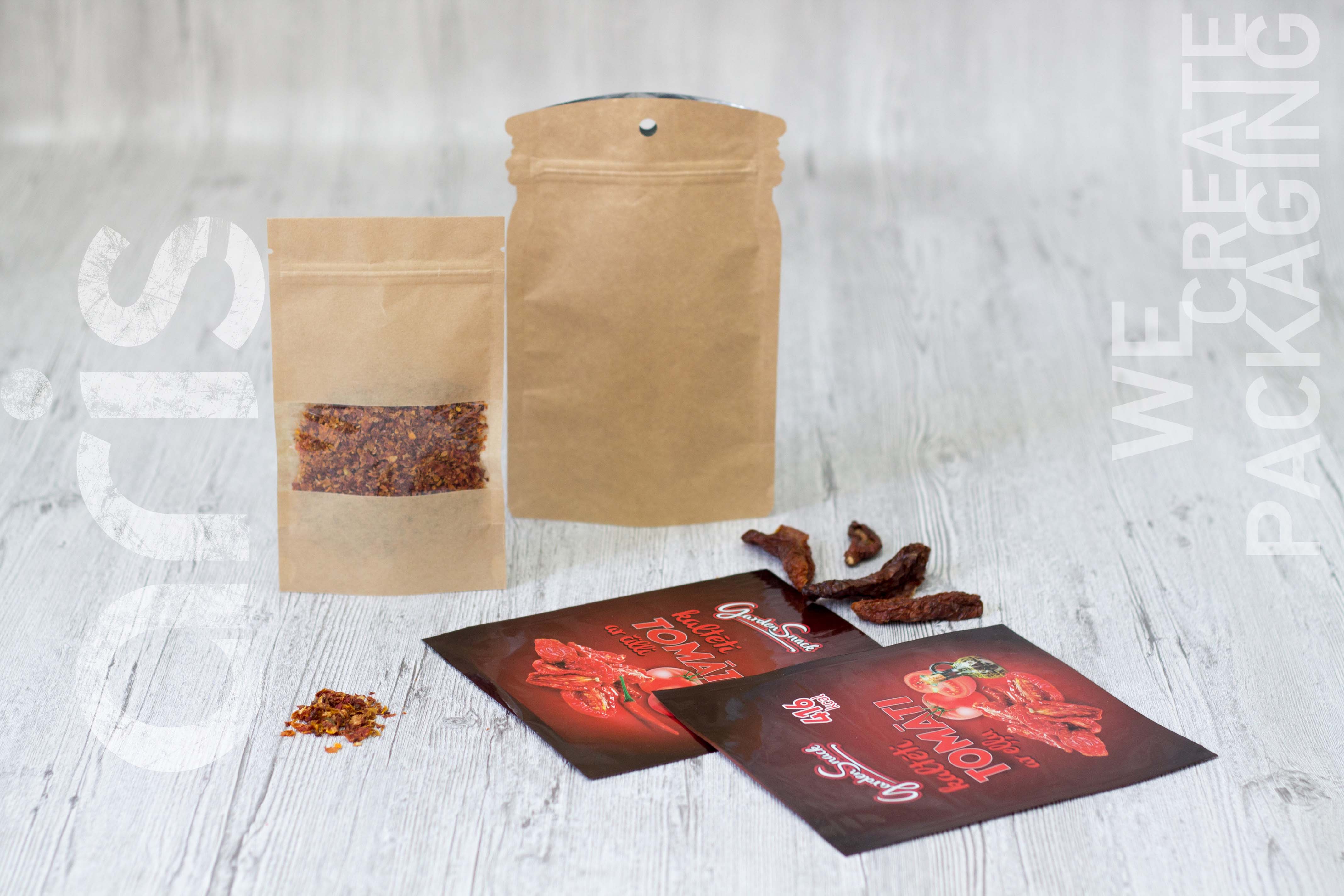 doy-pack package for spices